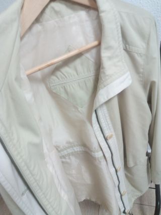 Chaqueta tipo Gabardina talla XXL Cortavientos
