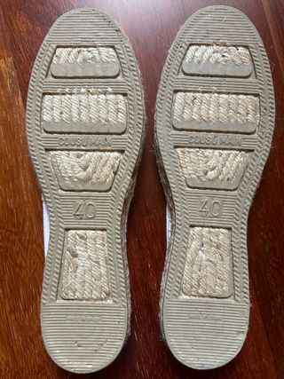 Alpargatas esparto, sin estrenar