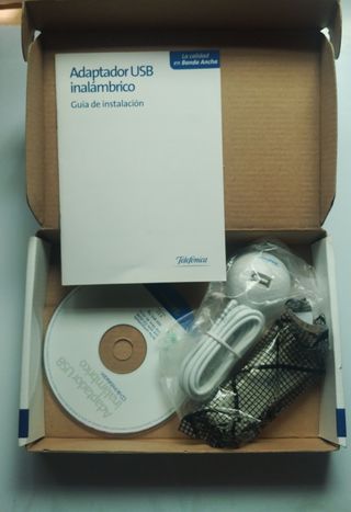 Adaptador WIFI Inalámbrico Banda Ancha