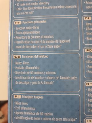 teléfono inalambrico Alcatel