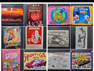 SOBRES DE CROMOS ANTIGUOS (1x5€, 5x20€, 10x30€)