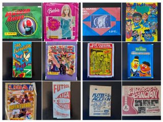 SOBRES DE CROMOS ANTIGUOS (1x5€, 5x20€, 10x30€)