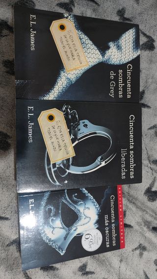 Trilogía 'Cincuenta sombras de Grey'.