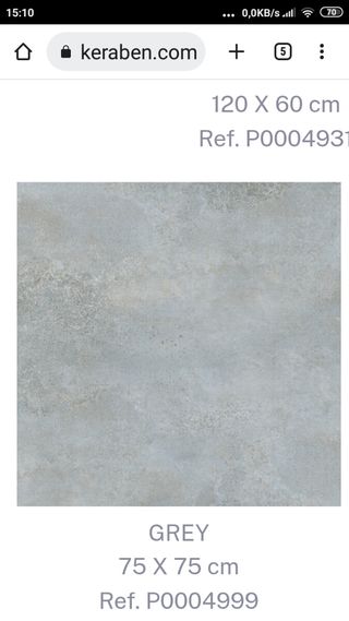 Pavimento 75x75 Universe Grey