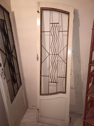 Puerta doble antigua