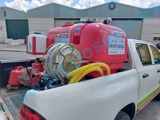 Bancada pick up para extinción de incendios