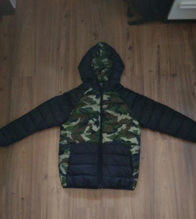 chaqueta niño camuflaje