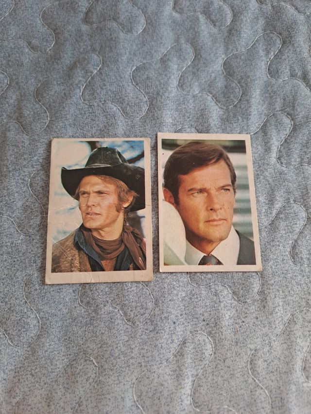 2 cromos de 1973