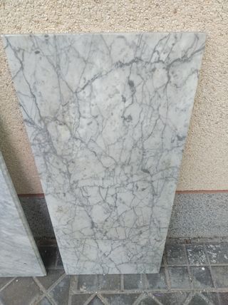 Encimera mármol blanco para cómoda mesa o zócalo