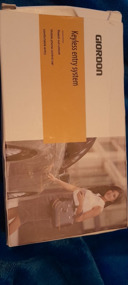 Giordano apertura auto con smartphone