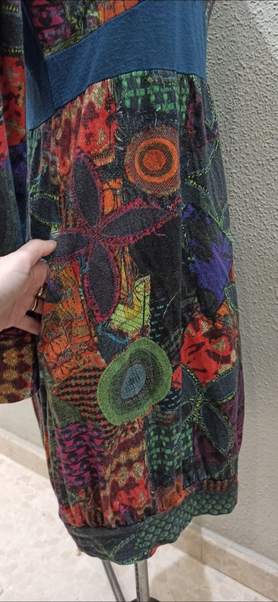 Vestido manga larga Desigual talla M