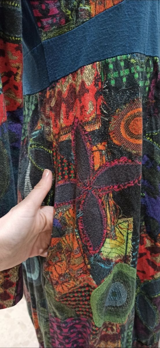 Vestido manga larga Desigual talla M