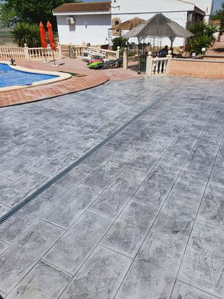 Hormigón Impreso en exteriores