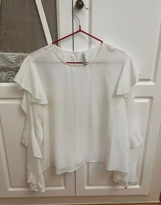 Camisa blanca stradivarius