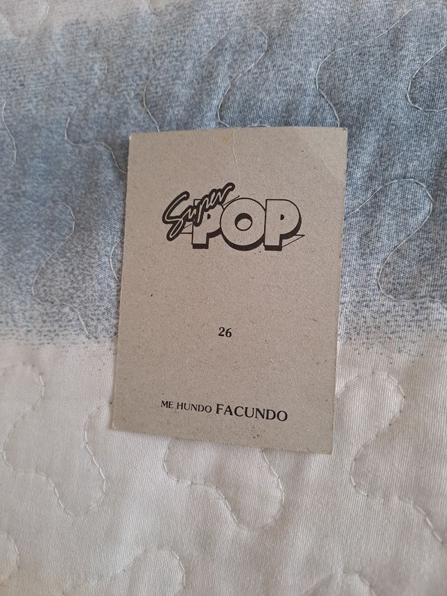 Cromo de la pandilla basura