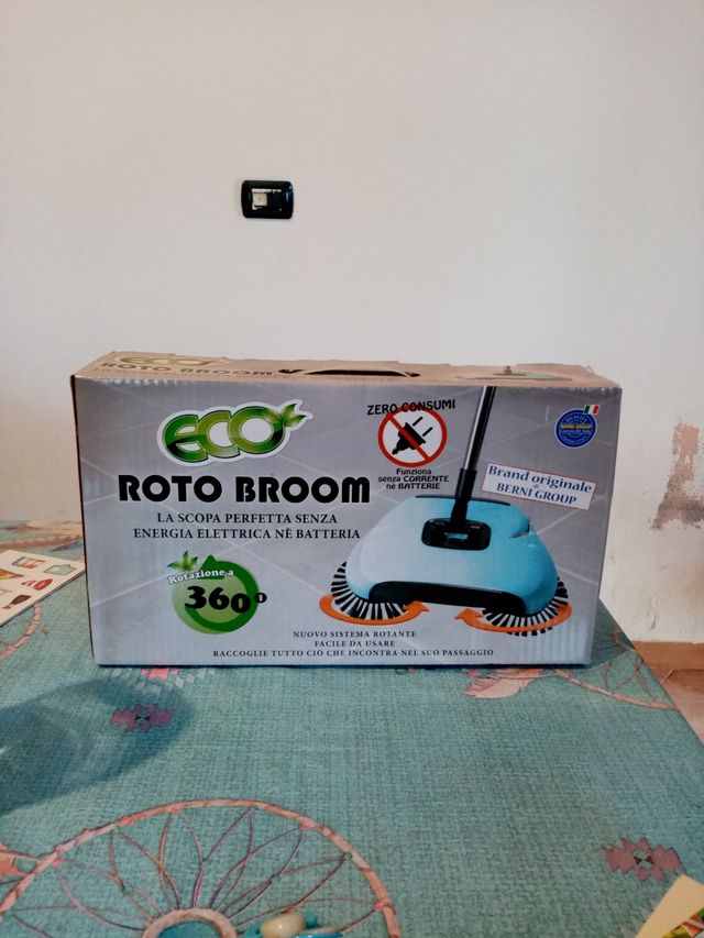 scopa senza filo roto broom