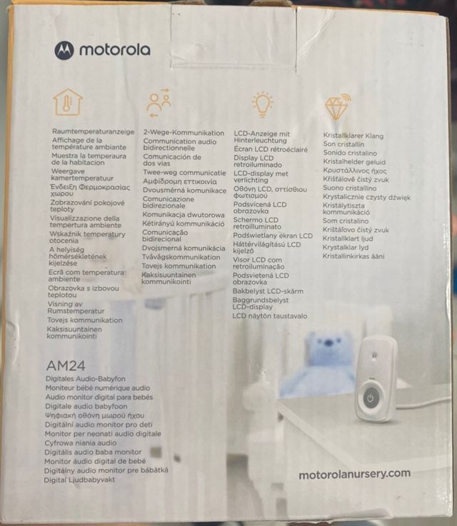 Monitor audio per bambini Motorola