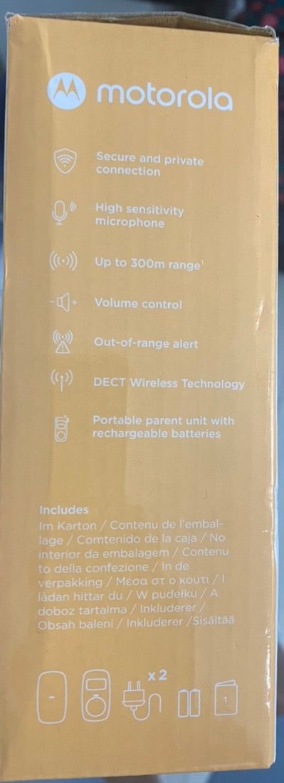 Monitor audio per bambini Motorola