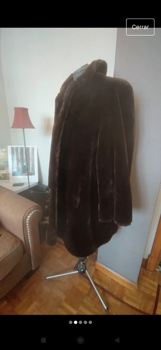 abrigo de pelo