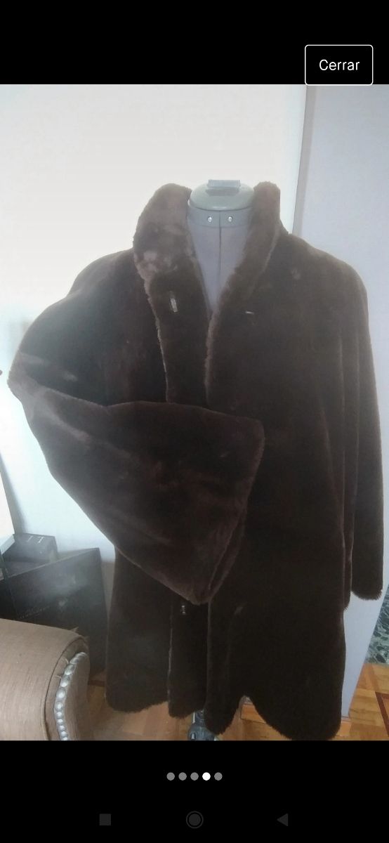 abrigo de pelo