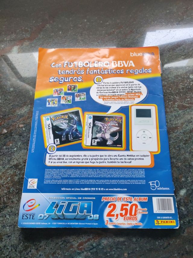 album cromos liga 07/08 