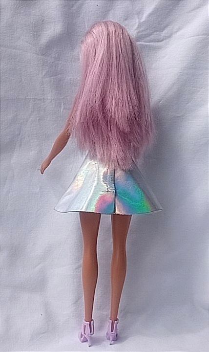 Barbie 2015 pop star capelli lunghi lilla Mattel