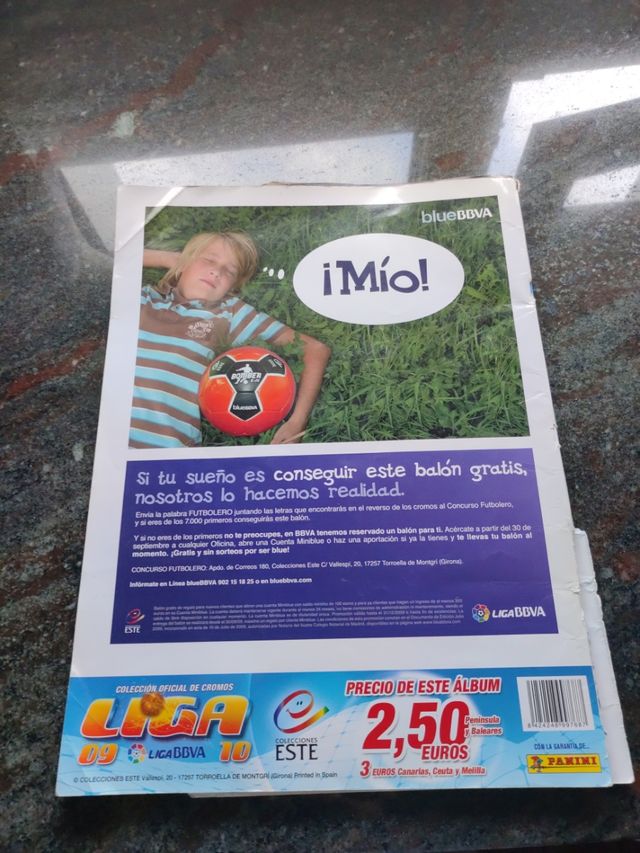 album cromos 2009/2010 completo 