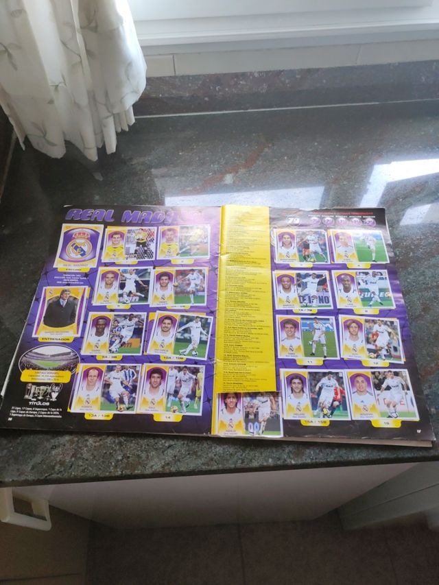 album cromos 2009/2010 completo 