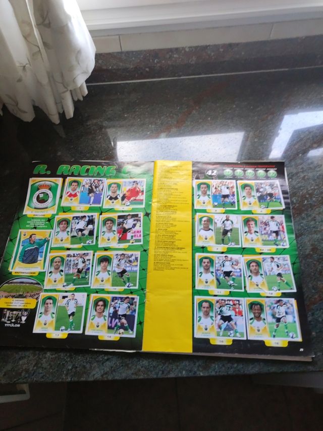 album cromos 2009/2010 completo 