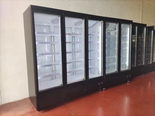 MURALES EXPOSITORES CON PUERTAS FRIO Y CONGELADOS