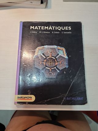 Matemáticas 1 Bachillerato Barcanova