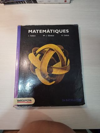 Matemáticas 2 Bachillerato Barcanova