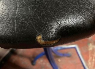 Taburete años 80 vintage