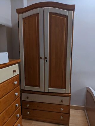 Muebles Dormitorio Cama, Armario, Cómoda sinfonier