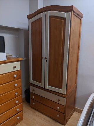 Muebles Dormitorio Cama, Armario, Cómoda sinfonier