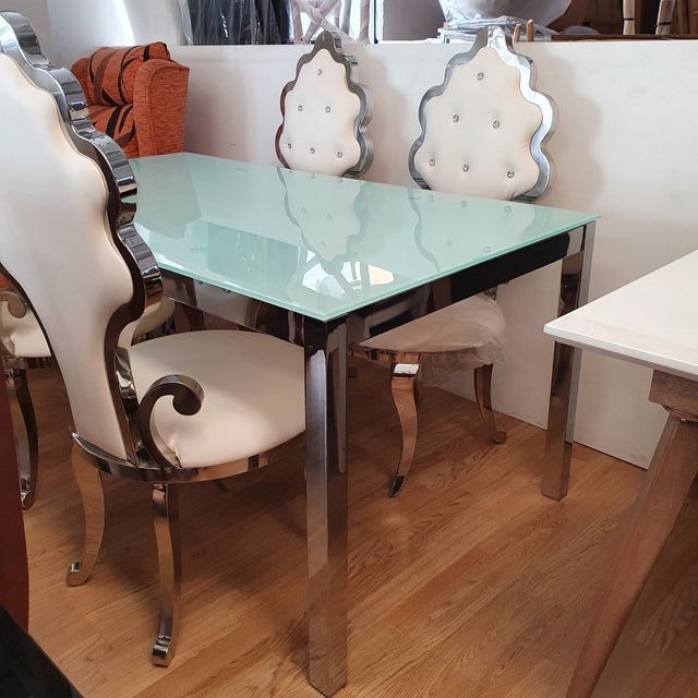 Sillas A ESTRENAR plata oro...