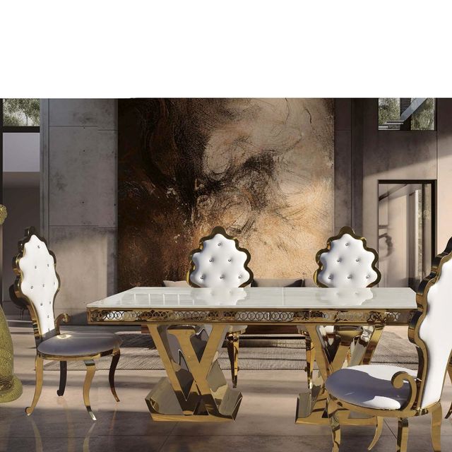 Sillas A ESTRENAR plata oro...