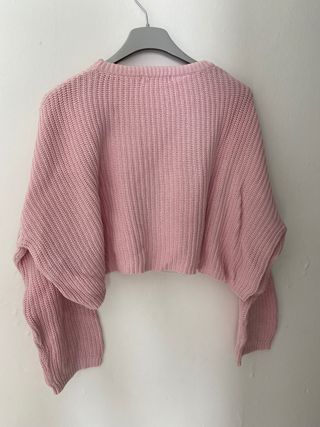 Jersey punto rosa