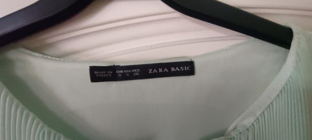vestido de zara