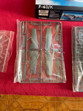 MAQUETA AVIÓN MUSTANG F-6D/K