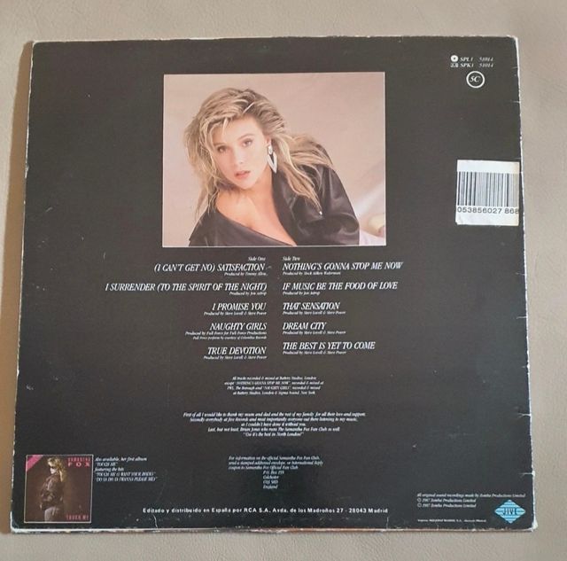 Samantha Fox LP