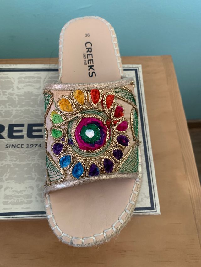 Cuña, Sandalias de vestir