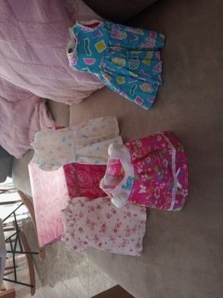 vestidos para Nancy cada uno 6€