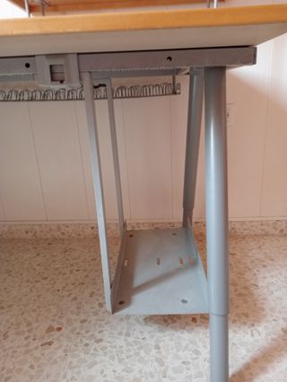 MESA ESTUDIO, CAJONERA Y ESTANTERIA OFICINA