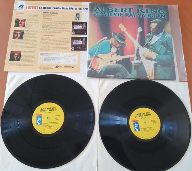 ALBERT KING WITH STEVIE RAY VUGHAN, VINILO