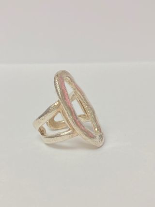 Anillo TOUS Duna en plata de primera ley XL