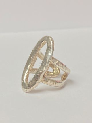 Anillo TOUS Duna en plata de primera ley XL