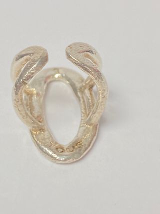 Anillo TOUS Duna en plata de primera ley XL