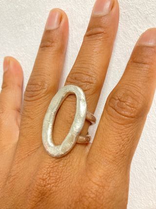 Anillo TOUS Duna en plata de primera ley XL