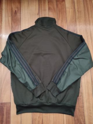 Chaqueta tela chubasquero adidas vintage 